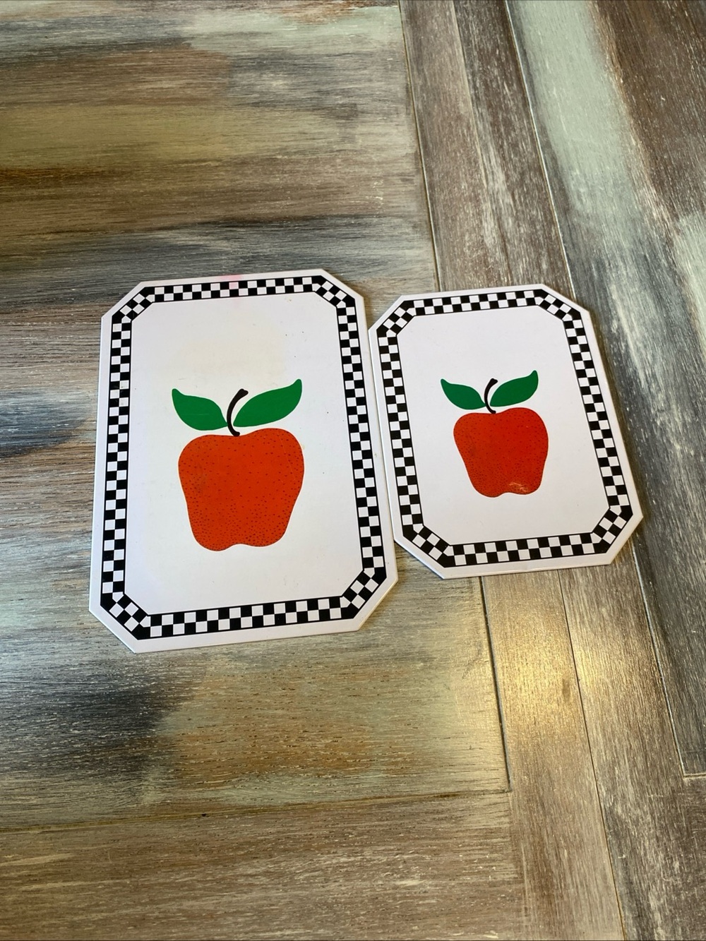 Apple Decor Cottagecore Trivit Hot Plate Pad Kitchen Decor Country Farmhouse VTG